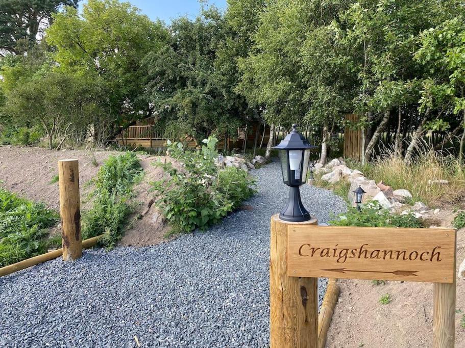Craigshannoch Luxury 1 Bed Woodland Lodge Hot Tub Kintore Dış mekan fotoğraf