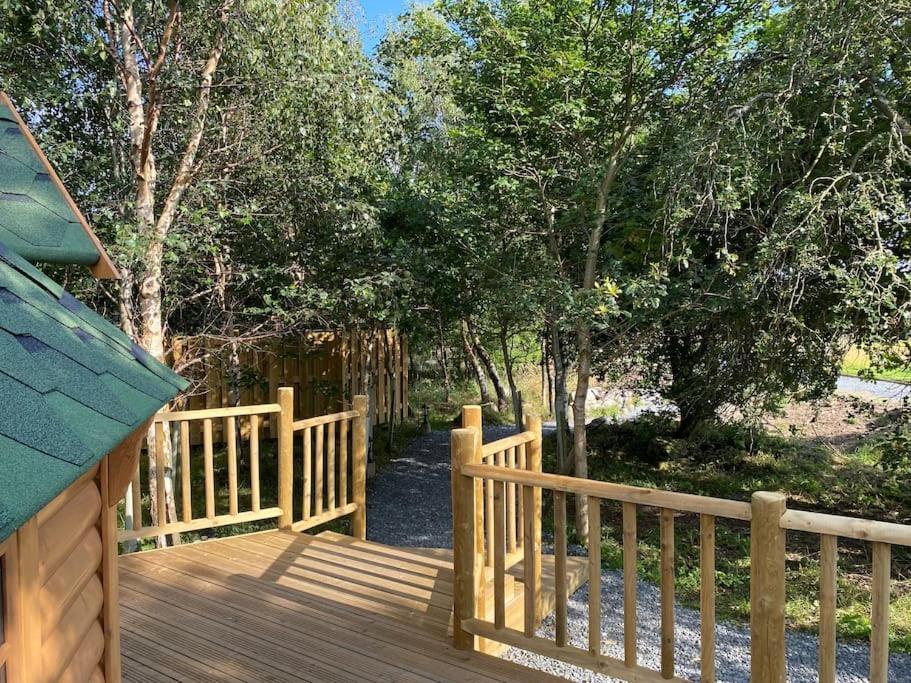Craigshannoch Luxury 1 Bed Woodland Lodge Hot Tub Kintore Dış mekan fotoğraf