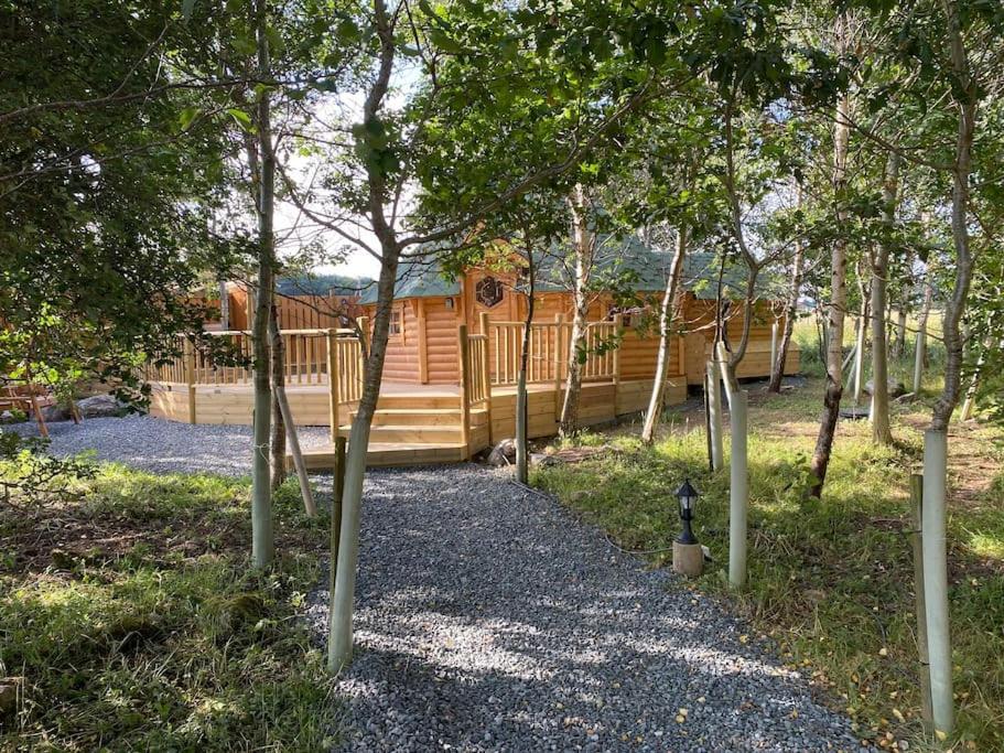 Craigshannoch Luxury 1 Bed Woodland Lodge Hot Tub Kintore Dış mekan fotoğraf
